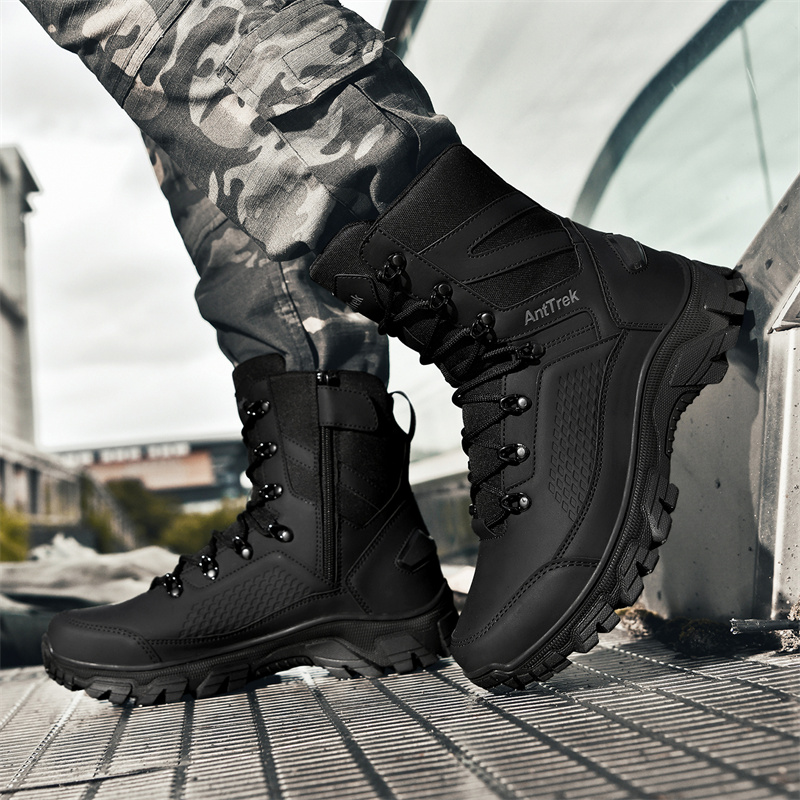 Men'S Shoes Hiking - 2025 New Tactical Boots Men Boots