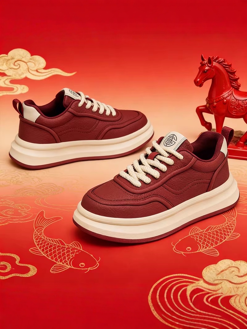 Men'S Shoes Limited Edition - Red Limited Edition Year Casual Sports