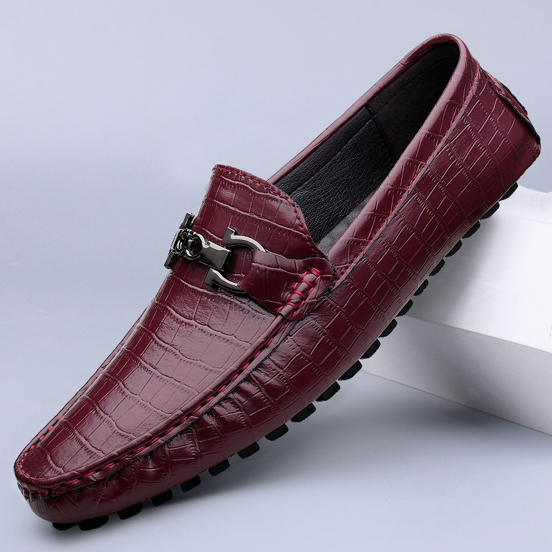 Men Shoes Under 100 - 37~47 Designer 100% Calfskin Genuine Leather