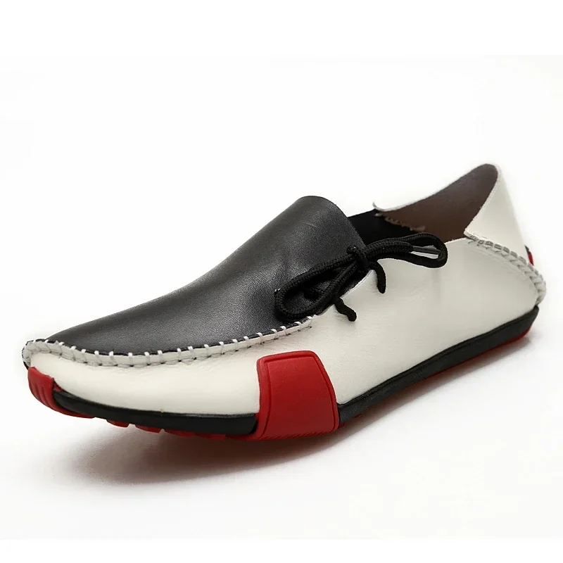 Boat Shoe Leather - Men Shoes Leather Casual 2025 Italian