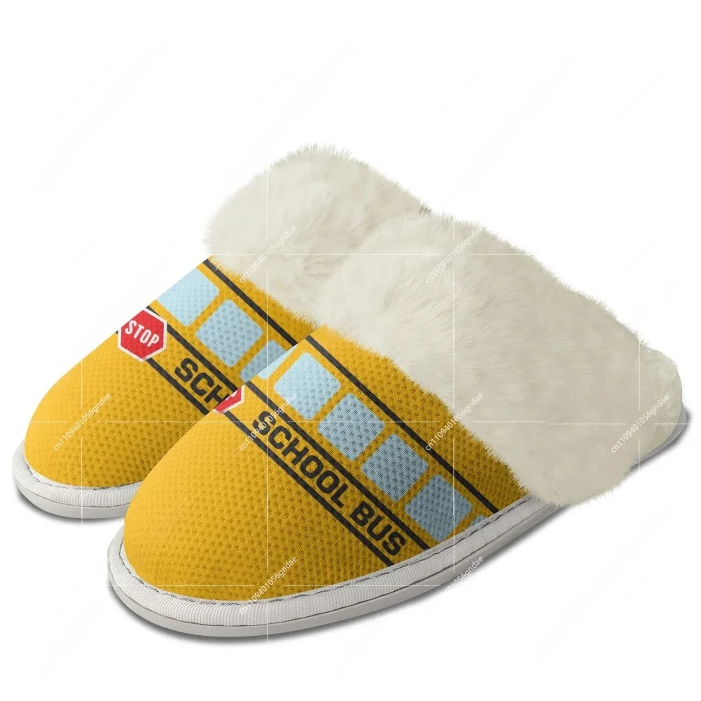Yellow School Bus Printed Plus - Men Shoes Yellow recension och pris
