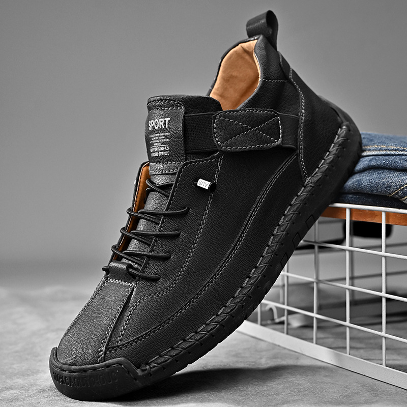Handmade Leather Men Shoes Cas - Men'S Shoes Size 42 In Us recension och pris