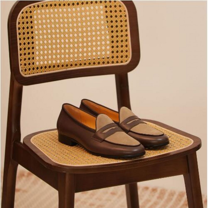 British Style Men Coffee Loafe - Boat Shoe Leather recension och pris