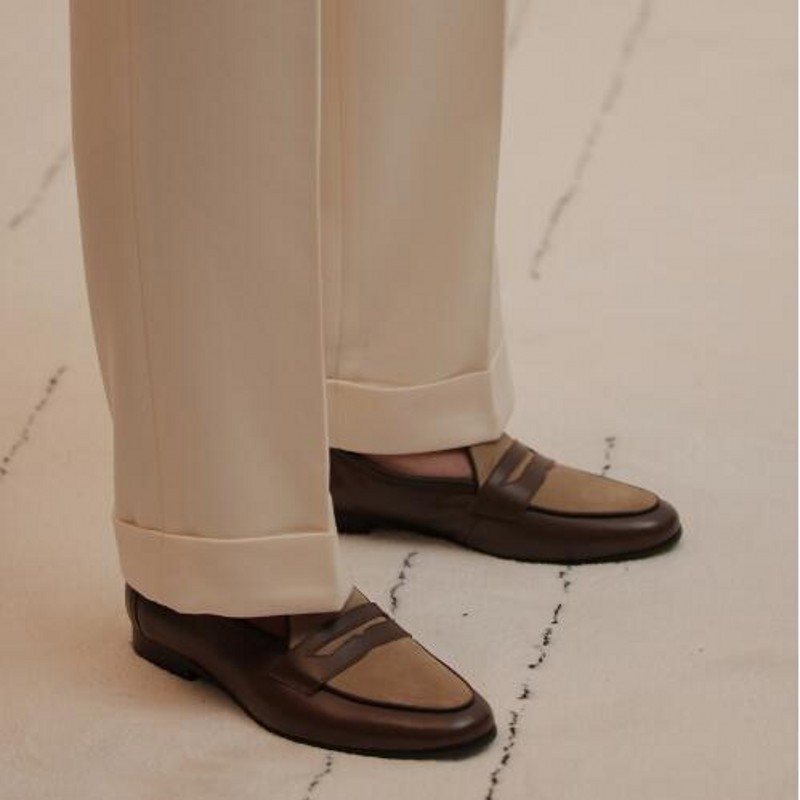 British Style Men Coffee Loafe - Boat Shoe Leather recension och pris
