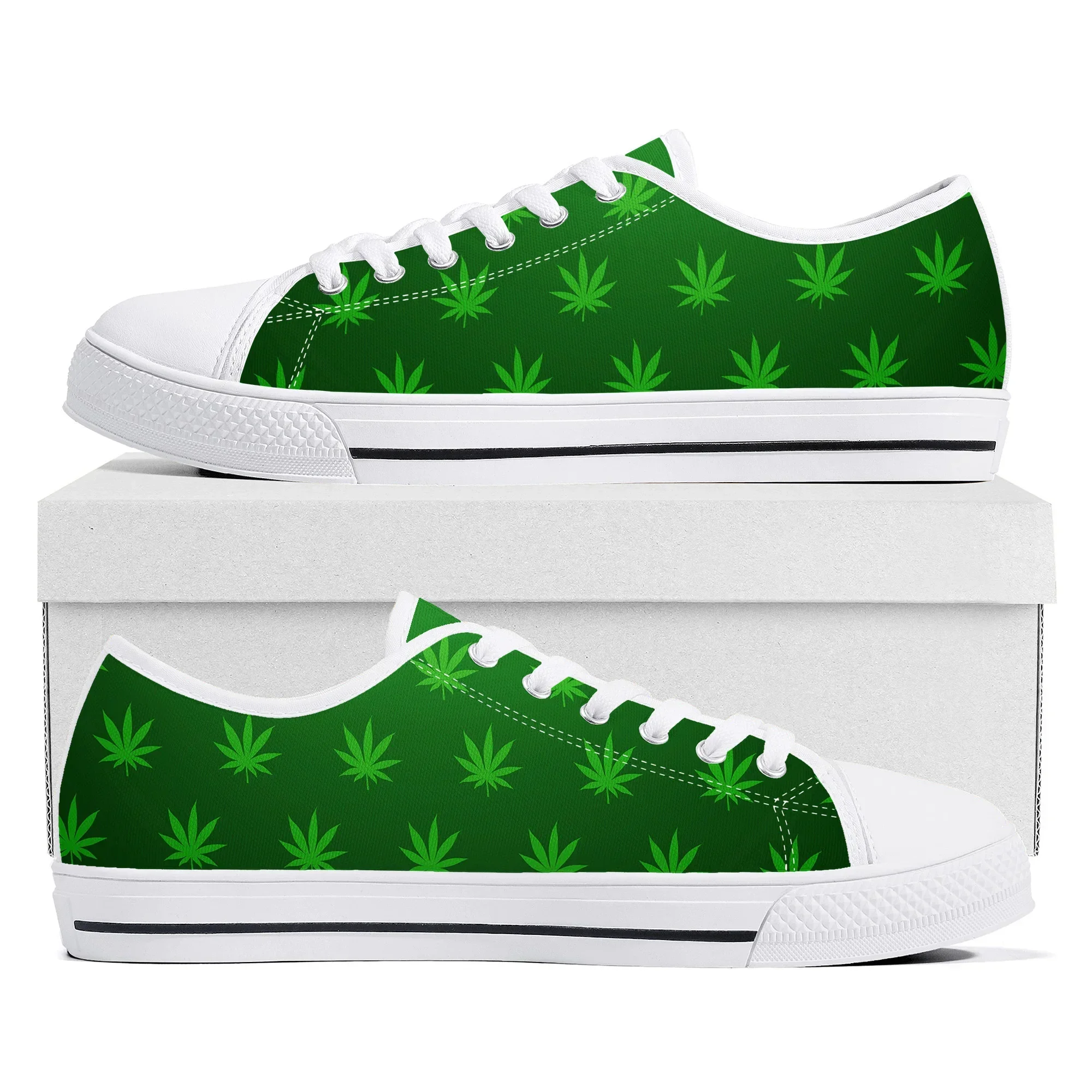 Leaf Weed Rasta Marijuana Red  - Men Shoes Yellow recension och pris