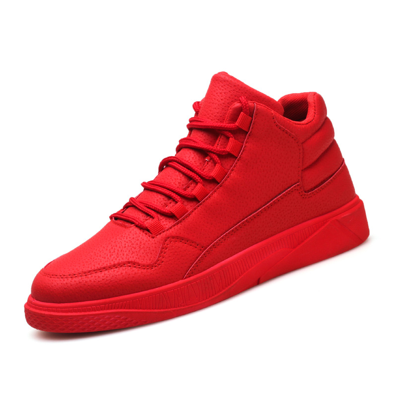 Keep Warm Men's Red High-Top L - Boat Shoe Leather recension och pris