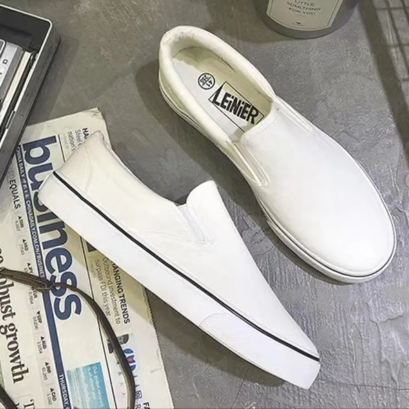 2024 Spring Autumn Fashion Tre - Men Shoes White Colour recension och pris