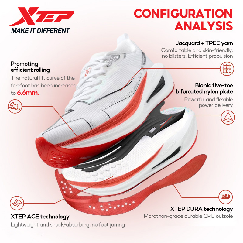 Xtep One Piece Modeling 5.0 Du - Men'S Xtep Shoes recension och pris