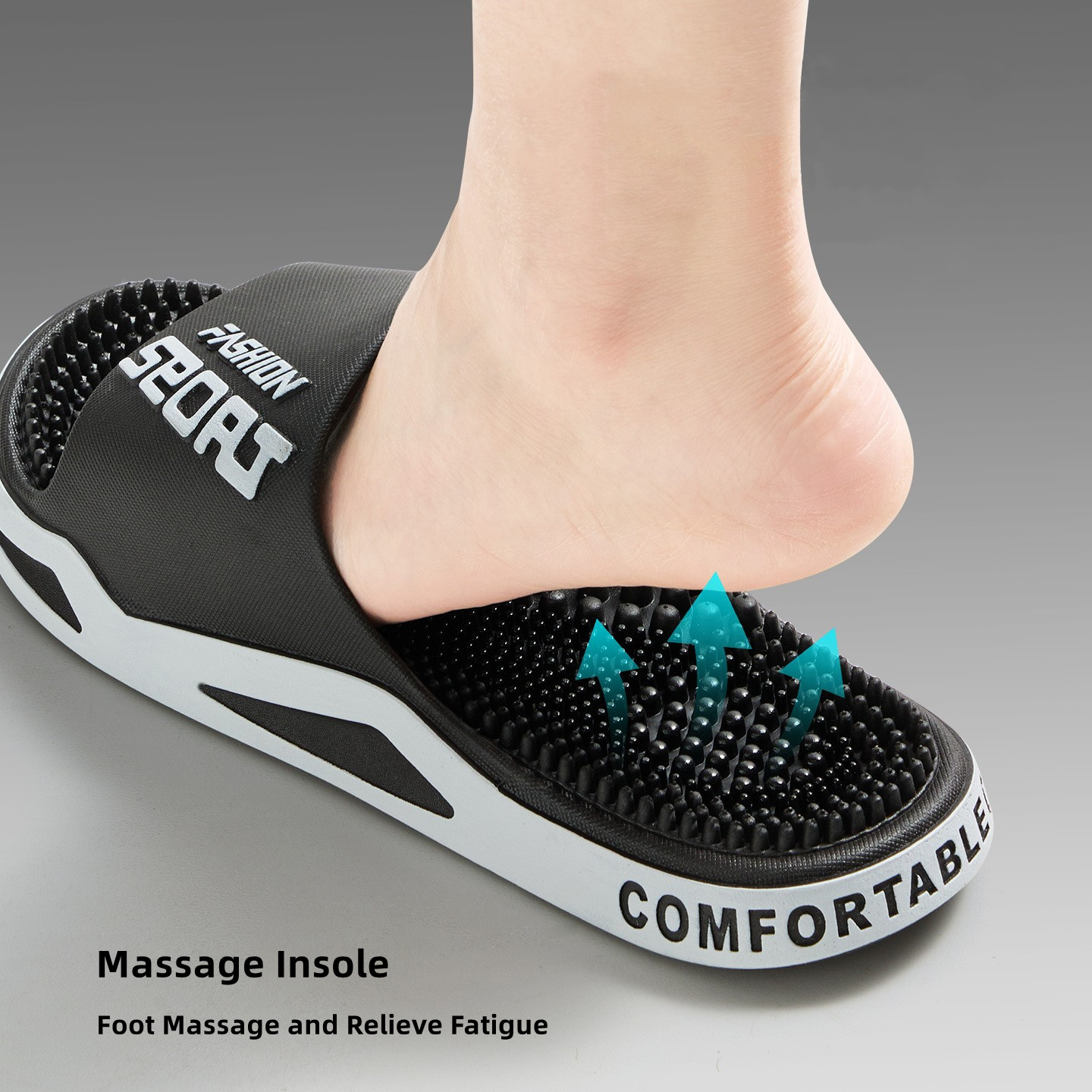 New Men Slippers Massage Slipp - Men'S Shoes Hoka Sale recension och pris