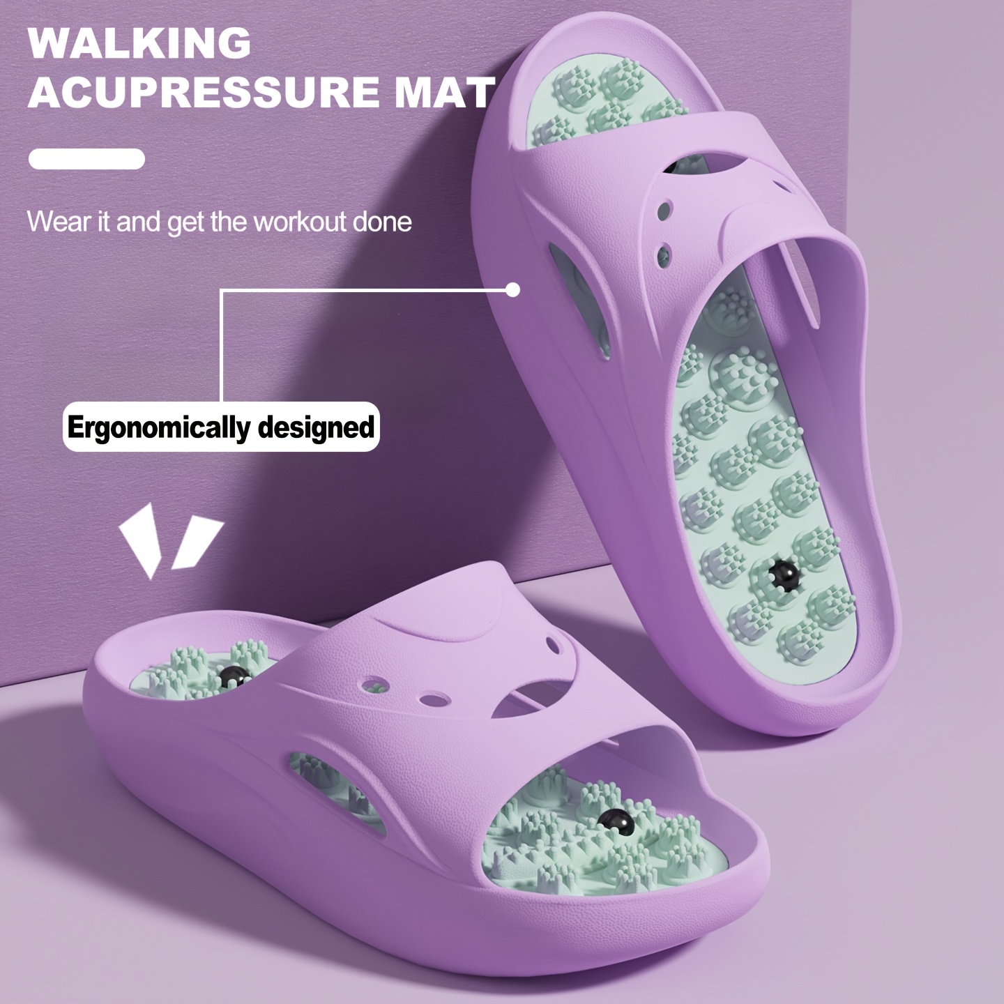 Women Men EVA Massage Slippers - Men Shoes Style recension och pris