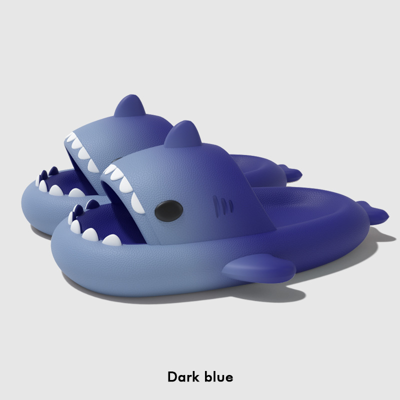 Cute Cartoon Shark Slippers Fo - Men Shoes Style recension och pris