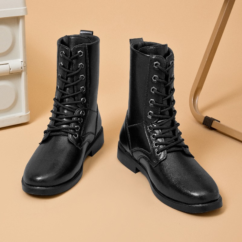 High-top Leather Boots Outdoor - Men'S Shoes Hiking recension och pris