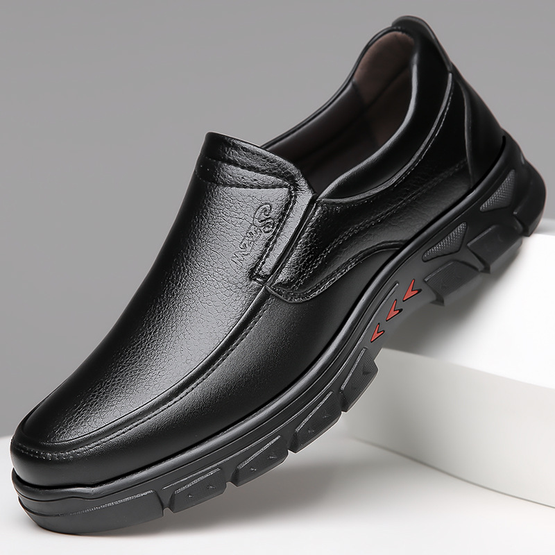 Men's Genuine Leather Loafers  - Boat Shoe Leather recension och pris