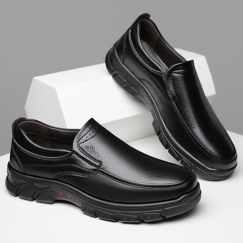 Men's Genuine Leather Loafers  - Boat Shoe Leather recension och pris