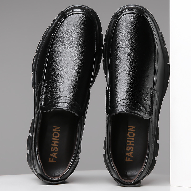 Men's Genuine Leather Loafers  - Boat Shoe Leather recension och pris