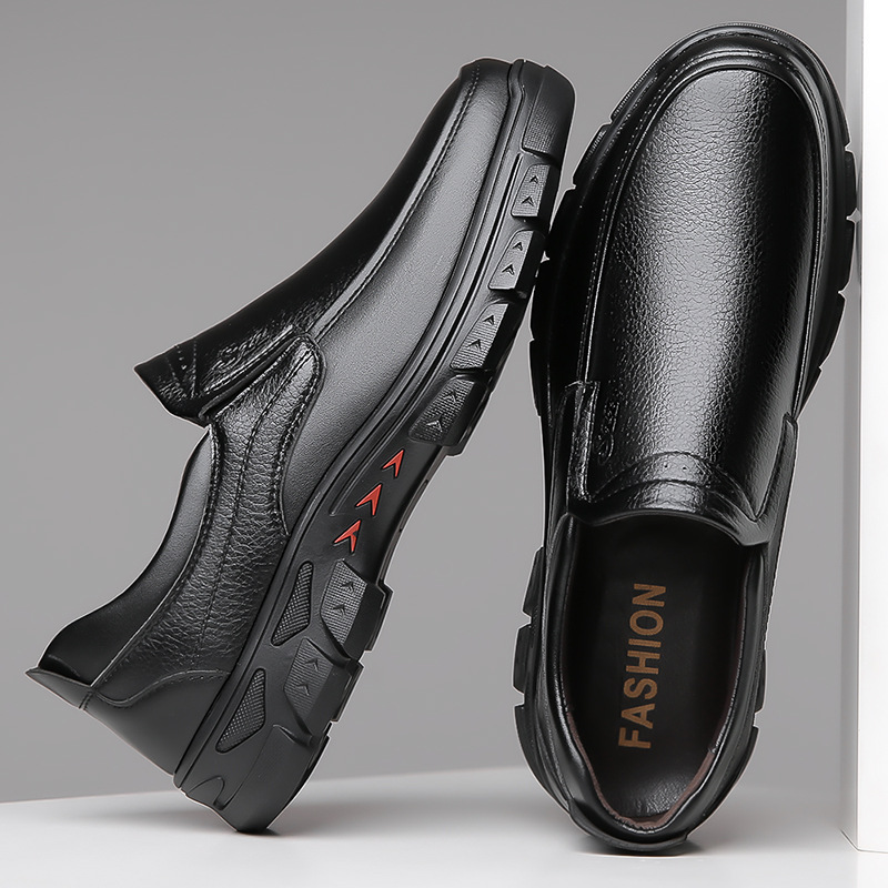 Men's Genuine Leather Loafers  - Boat Shoe Leather recension och pris