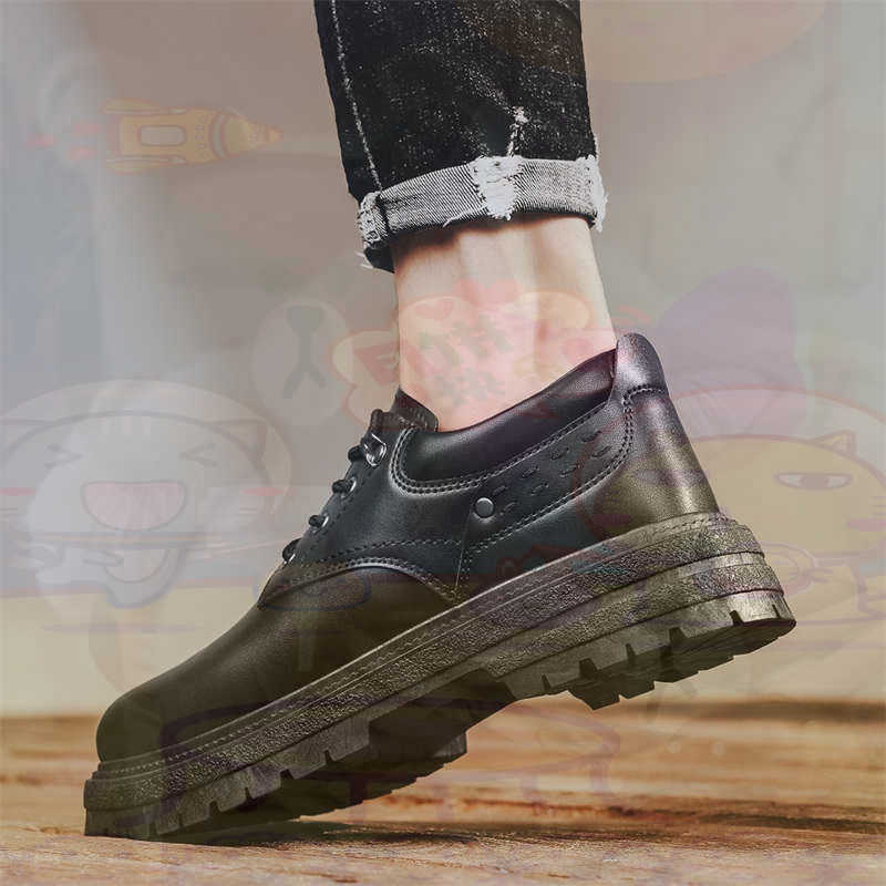 Dark Natural Leather Fashion T - Men Shoes White Colour recension och pris