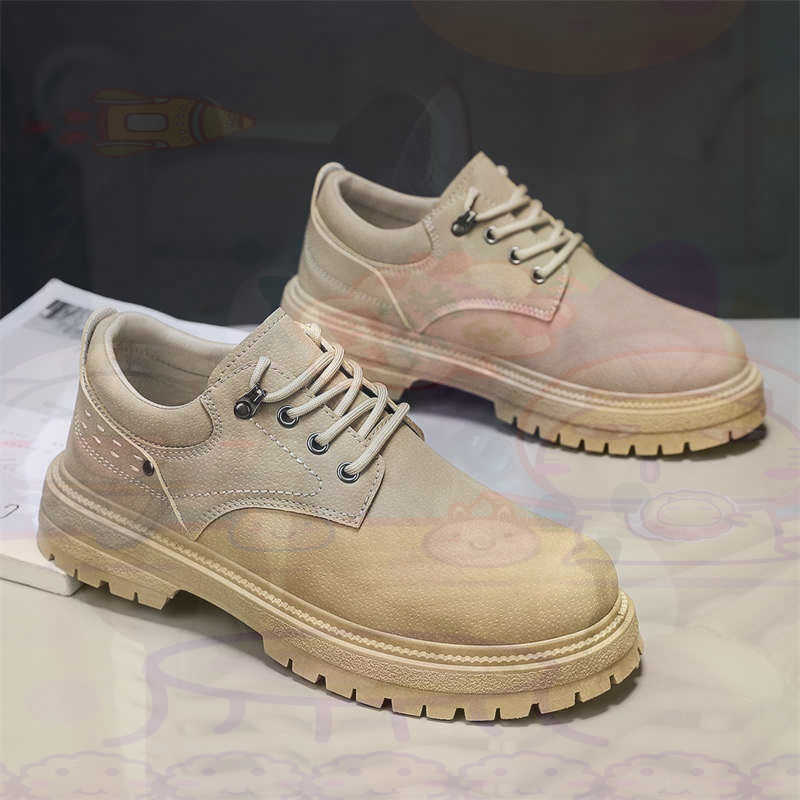 Dark Natural Leather Fashion T - Men Shoes White Colour recension och pris