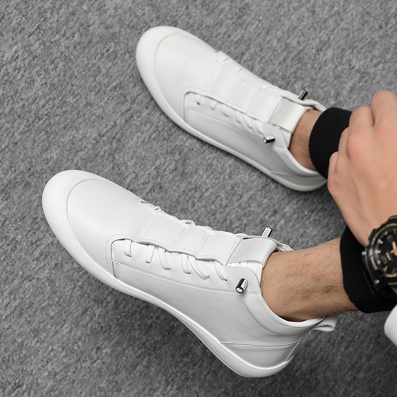 2025 Autumn Men's Genuine Leat - Boat Shoe Leather recension och pris