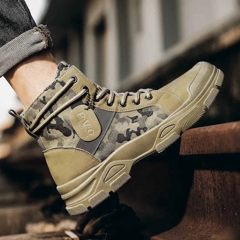 High-Top Boots for Men Autumn  - Men'S Shoes Hoka Sale recension och pris