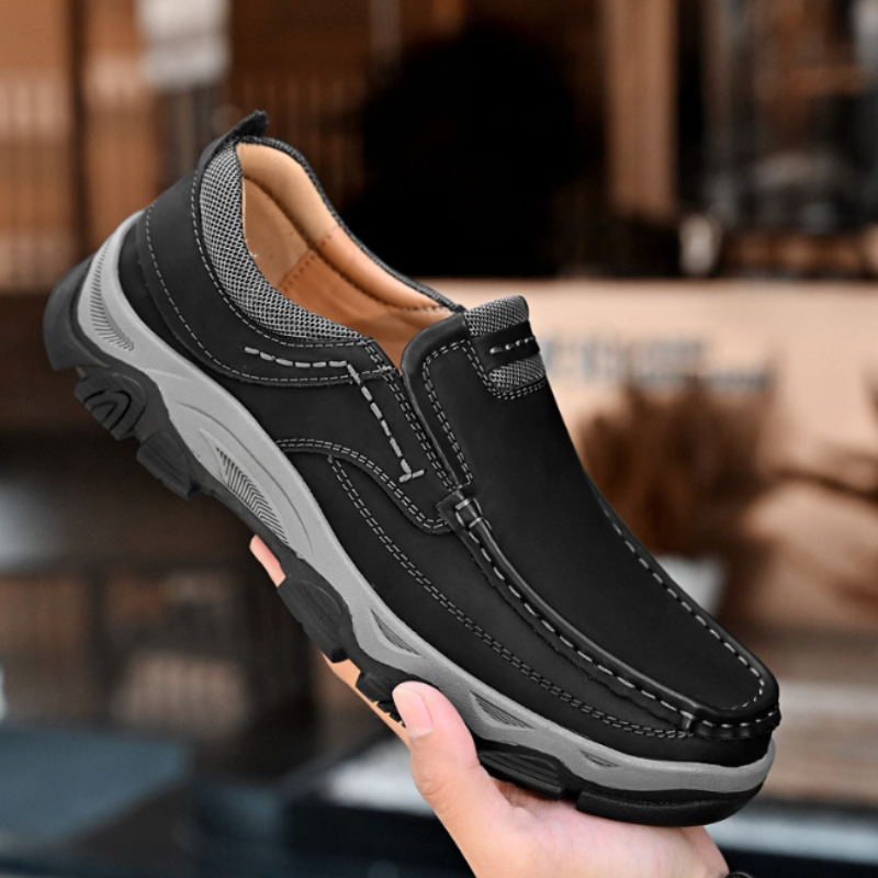 Men Loafers Slip on Boat Shoes - Boat Shoe Leather recension och pris