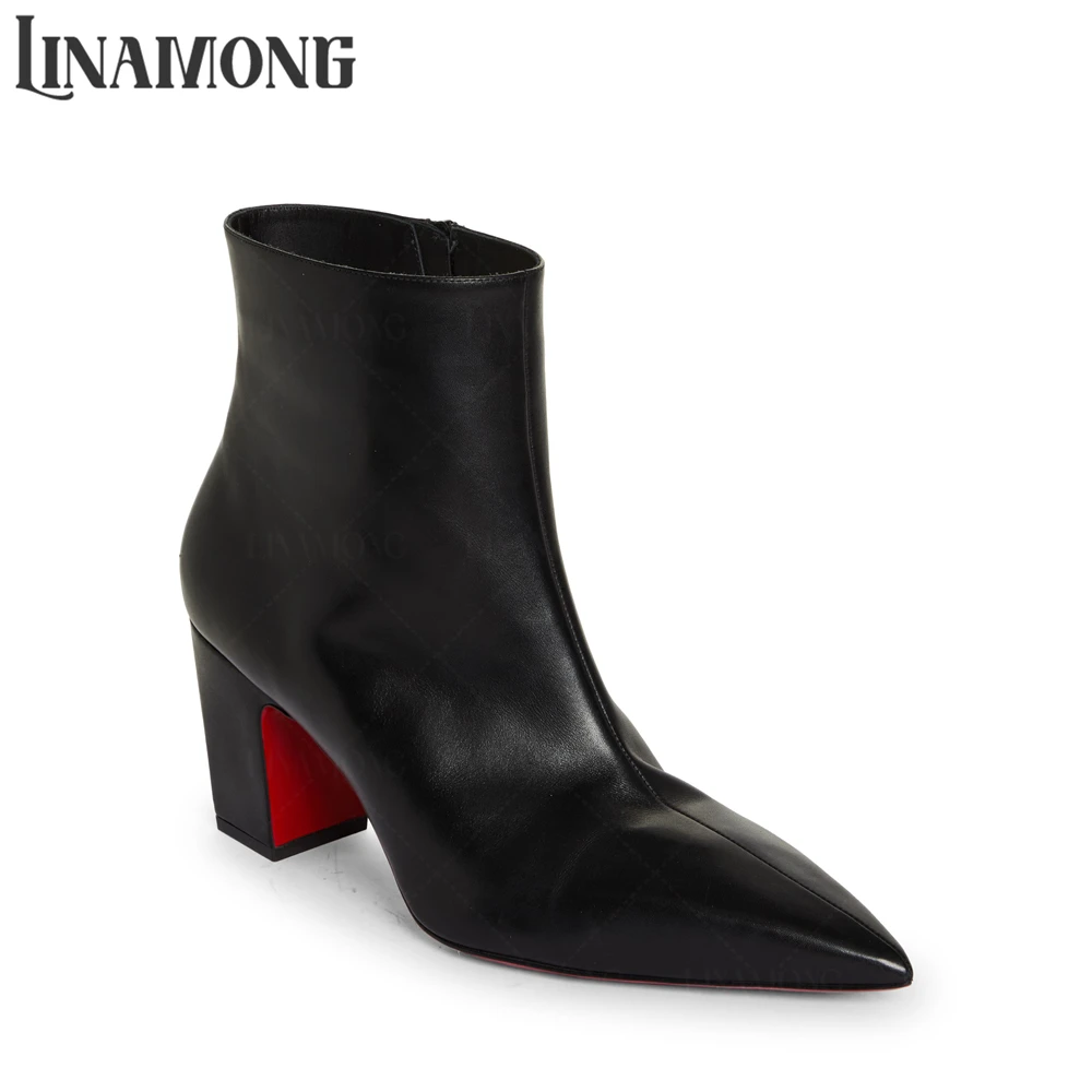 5cm Block Heel Booties for Men - Men Shoes White Colour recension och pris