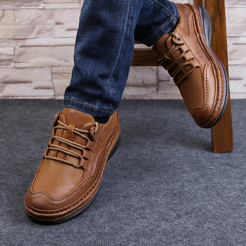 Men Genuine Leather Shoes Busi - Men Shoes Under 100 recension och pris