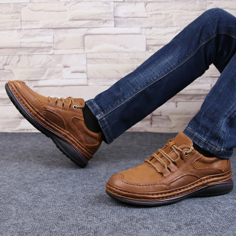 Men Genuine Leather Shoes Busi - Men Shoes Under 100 recension och pris