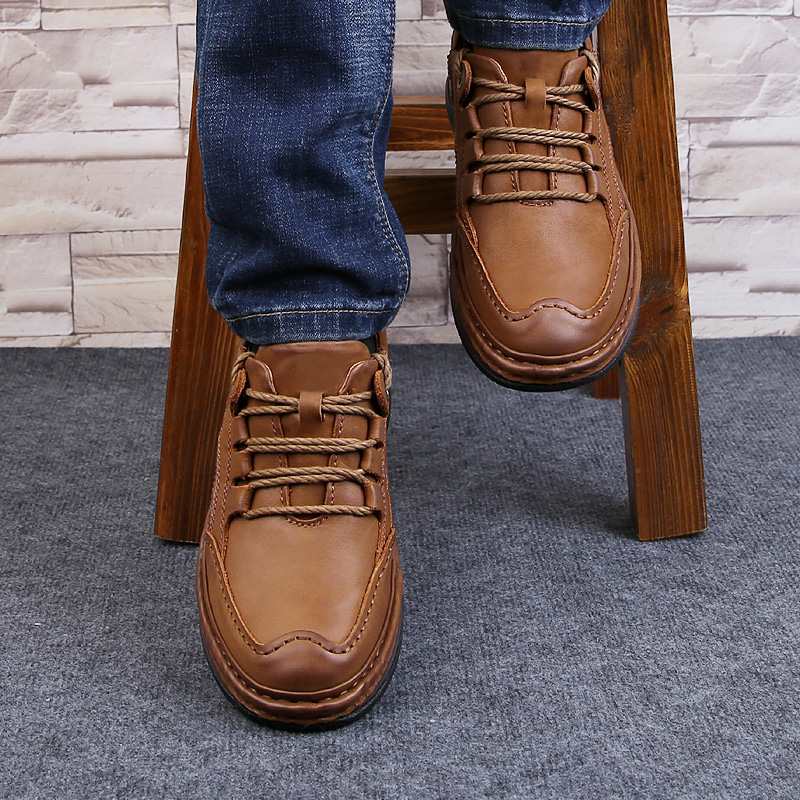 Men Genuine Leather Shoes Busi - Men Shoes Under 100 recension och pris