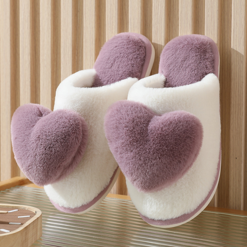 Winter Warm Heart Pattern Cott - Men Shoes Winter recension och pris