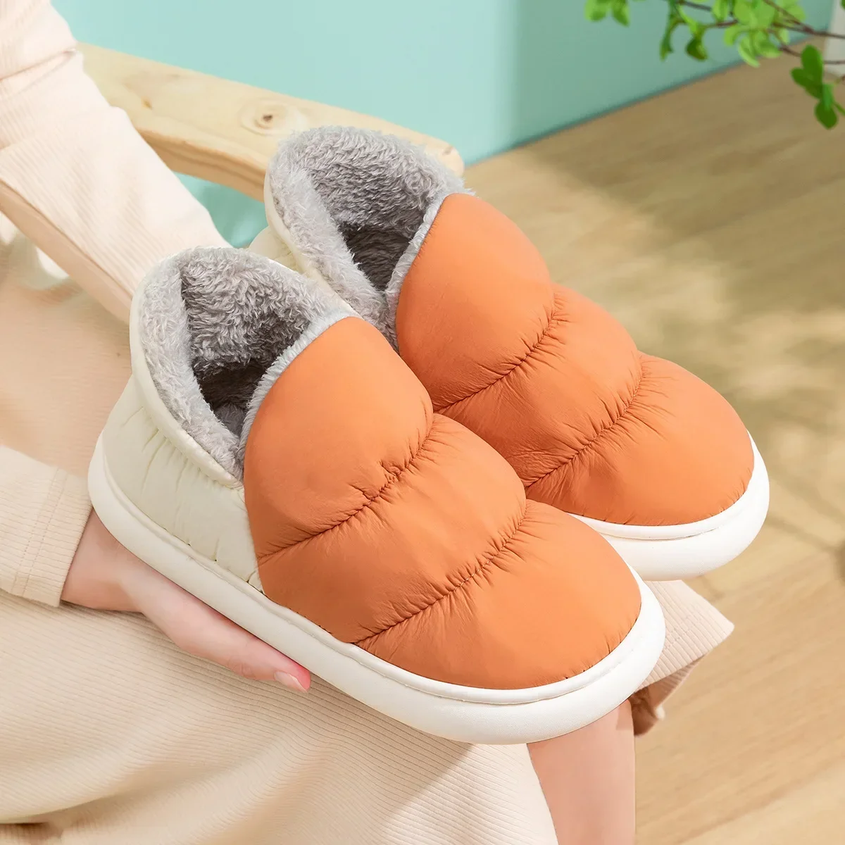 Women Men Slippers Winter Down - Men Shoes Winter recension och pris