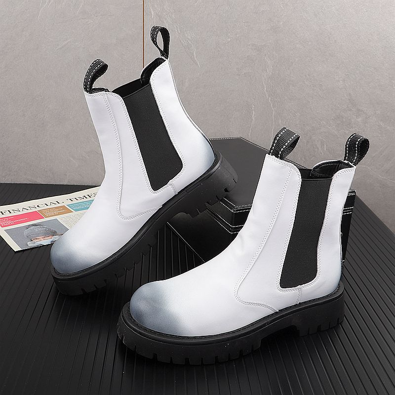 Men Luxury Fashion Genuine Lea - Men Shoes White Colour recension och pris