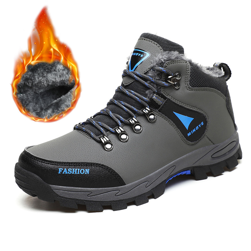 Men's Boots Winter Warm Fleece - Men Shoes White Colour recension och pris