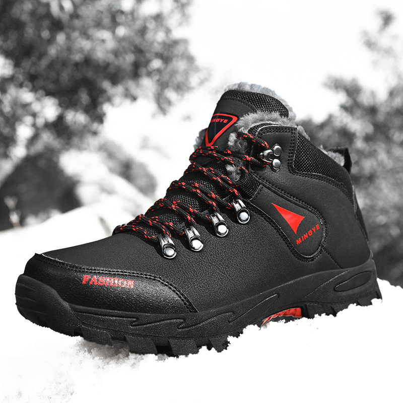 Men's Boots Winter Warm Fleece - Men Shoes White Colour recension och pris