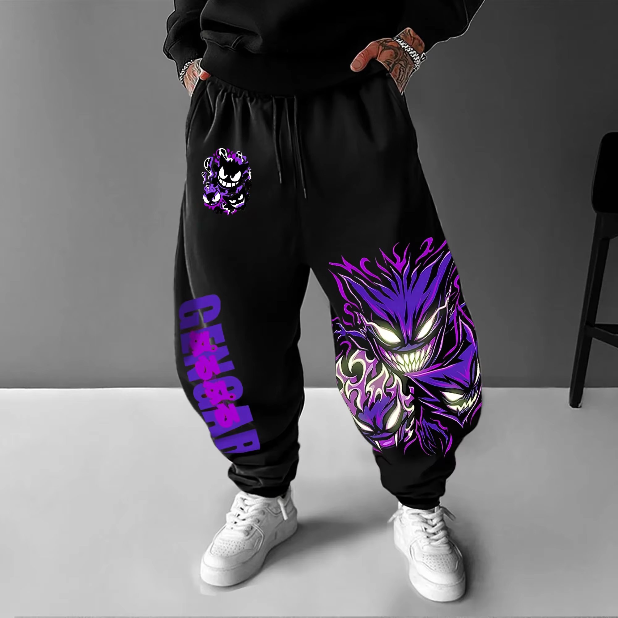 Y2K 2026 Pokemon Gengar Cotton - Men Shoes Japan recension och pris