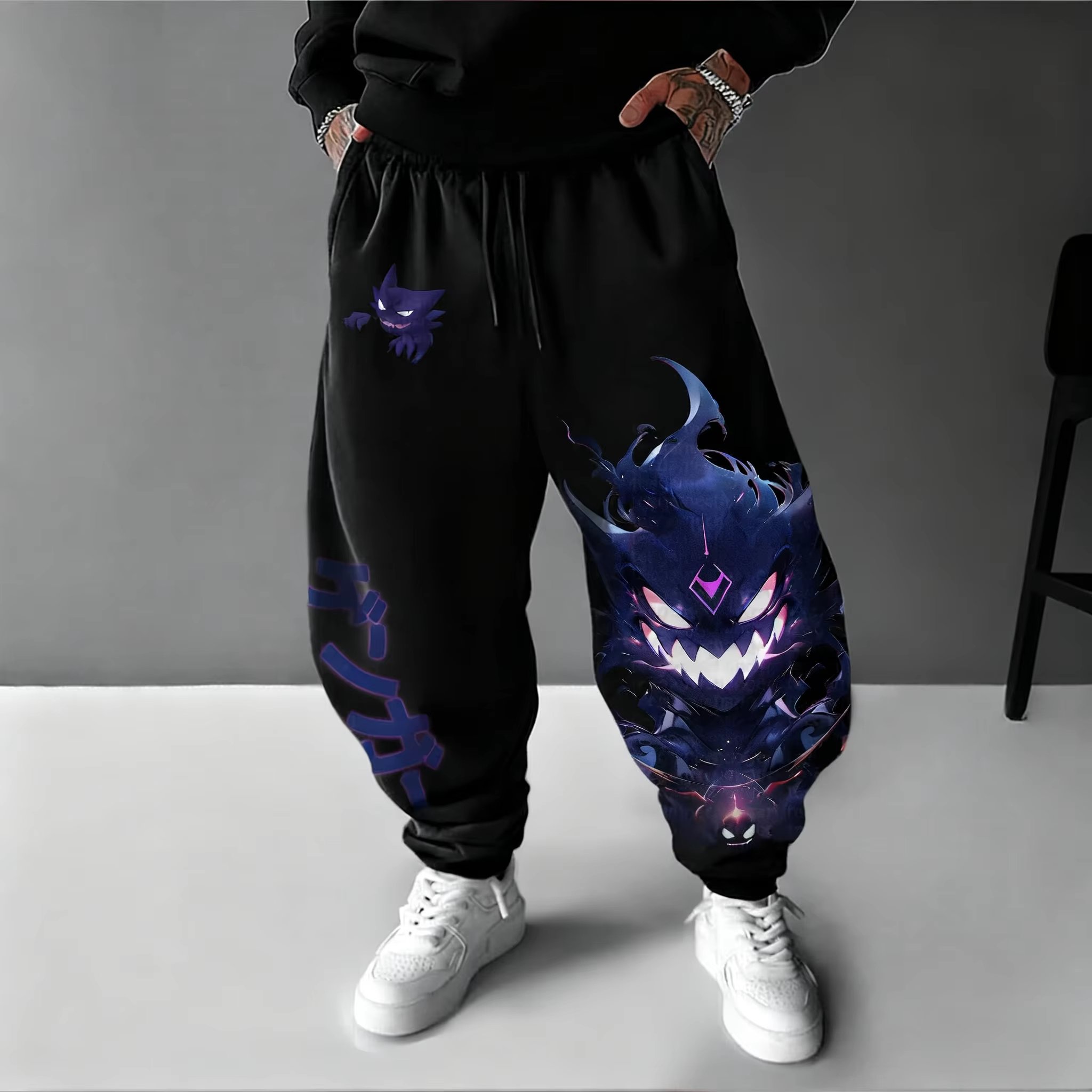 Y2K 2026 Pokemon Gengar Cotton - Men Shoes Japan recension och pris