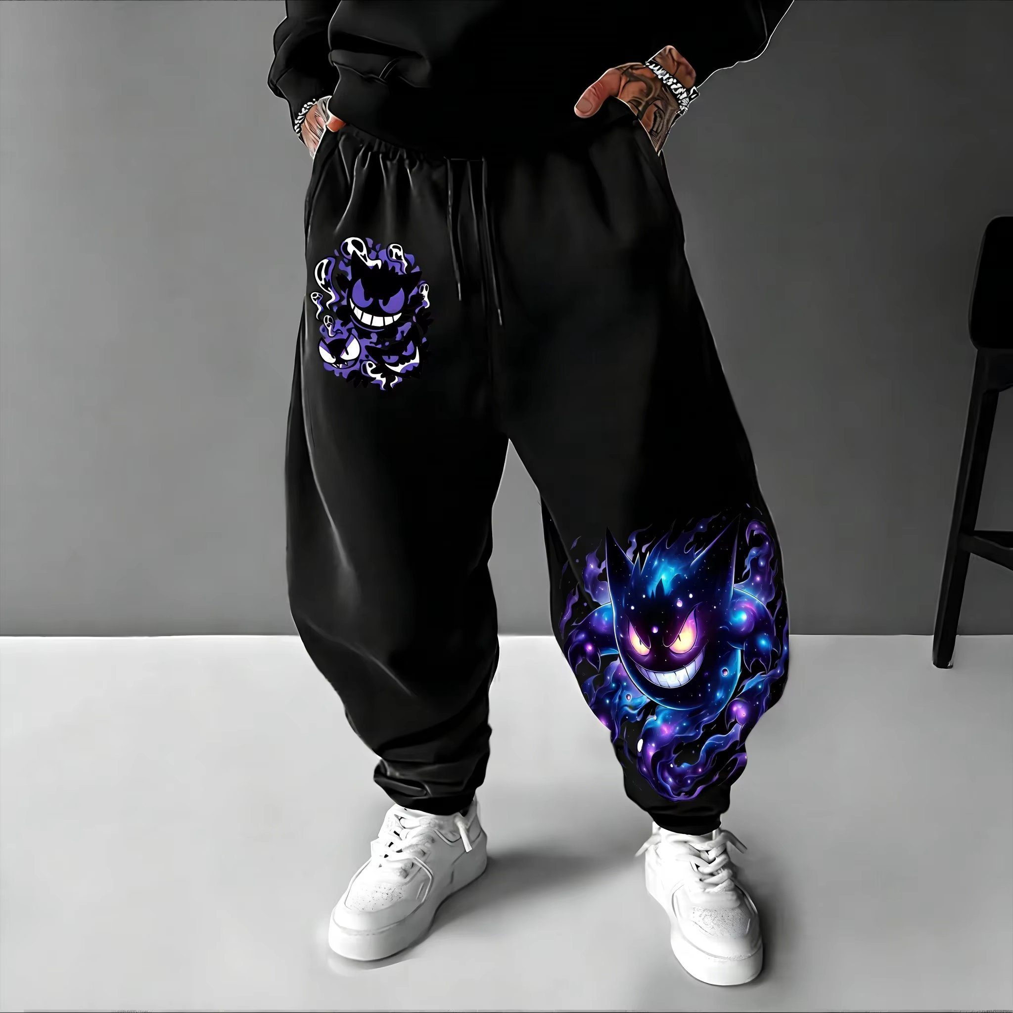 Y2K 2026 Pokemon Gengar Cotton - Men Shoes Japan recension och pris