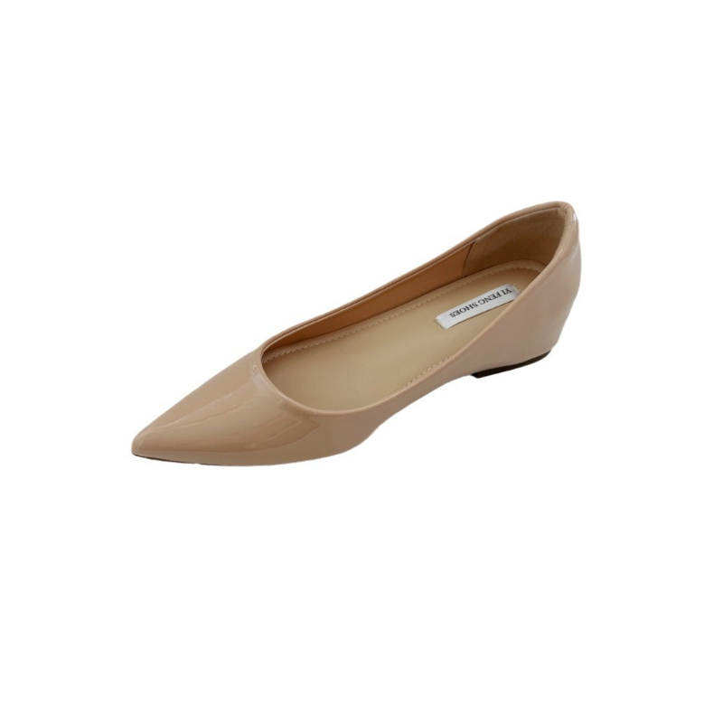 Fashionable Women Flats Pointe - Boat Shoe Leather recension och pris