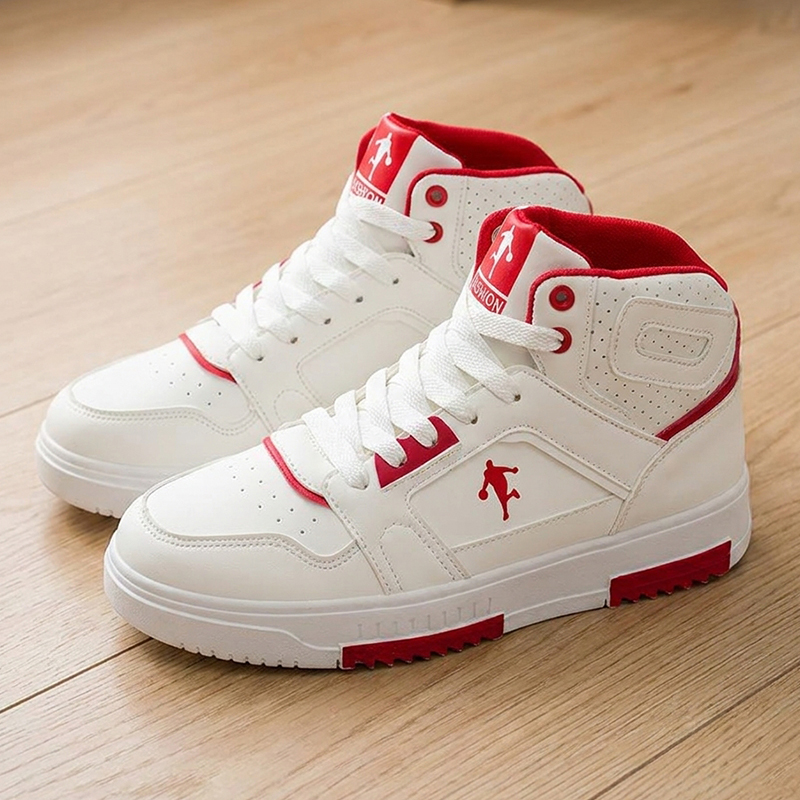 Men's White High-Top Color Blo - Men Shoes White Colour recension och pris