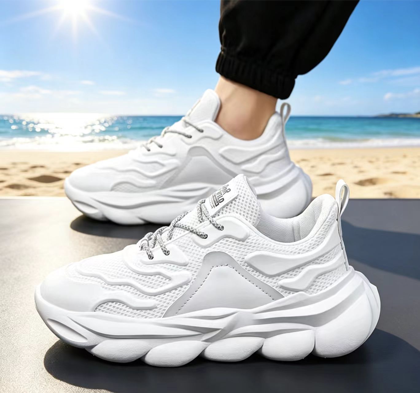 Men's Thick-soled Dad Shoes Wi - Men'S Shoes That Make You Taller recension och pris