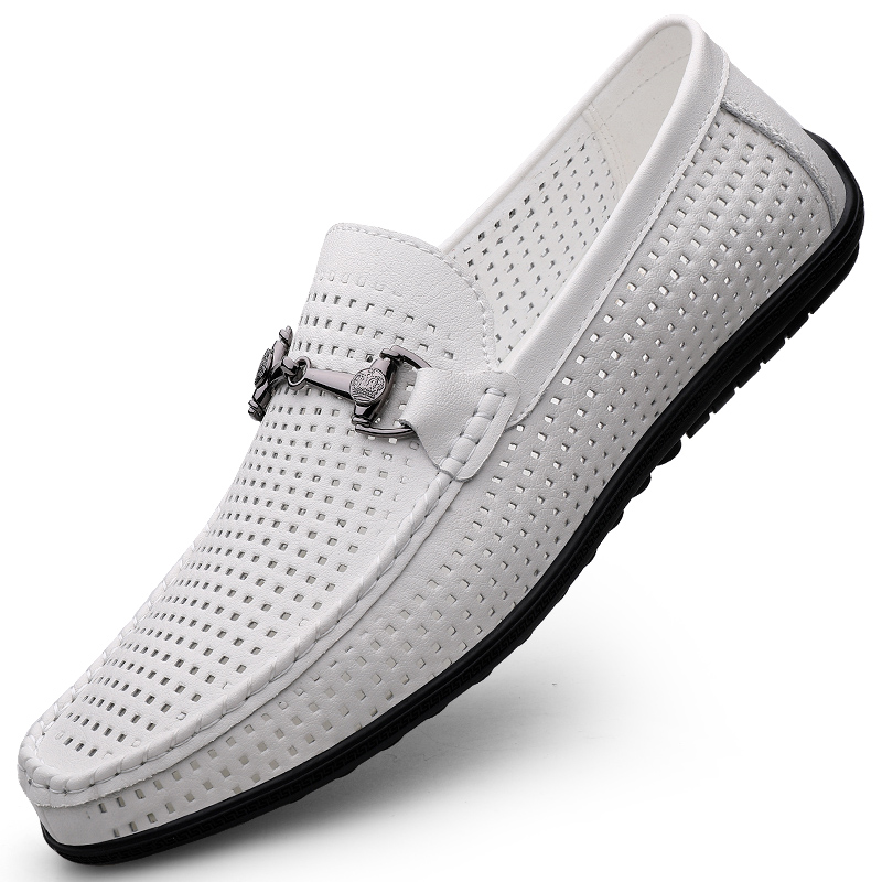 New Black Shoes Men Loafers Br - Boat Shoe Leather recension och pris