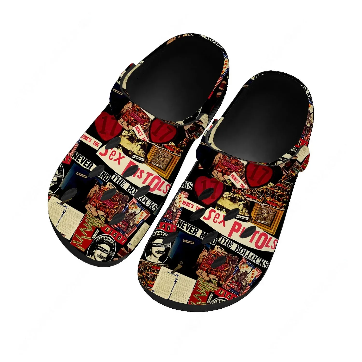 Sex Pistols Home Custom Sandal - Men'S Shoes Quality recension och pris