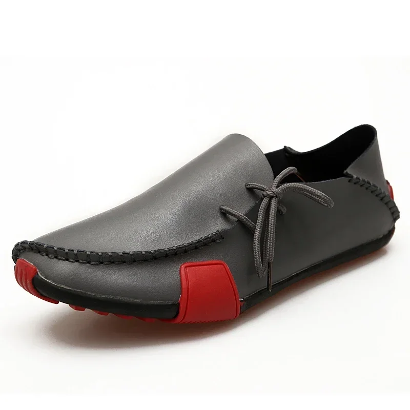 Men Shoes Leather Casual 2025  - Boat Shoe Leather recension och pris