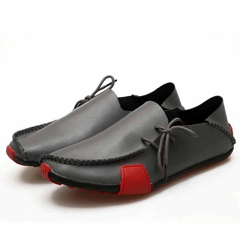 Men Shoes Leather Casual 2025  - Boat Shoe Leather recension och pris