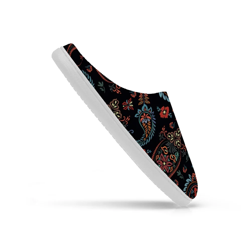 Black floral print Keep Smilin - Men'S Shoes Quality recension och pris
