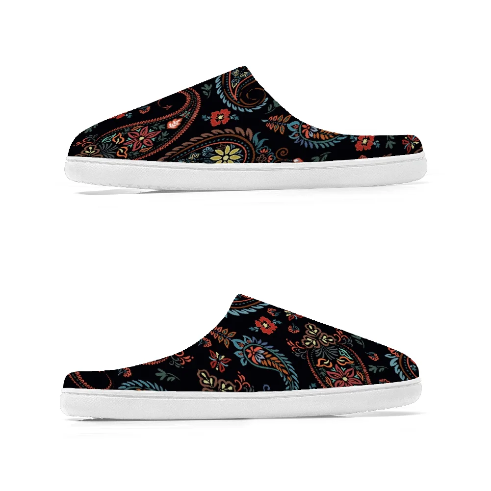 Black floral print Keep Smilin - Men'S Shoes Quality recension och pris