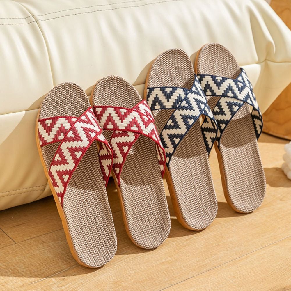 Fashion Ethnic Style Linen Cro - Men Shoes Style recension och pris
